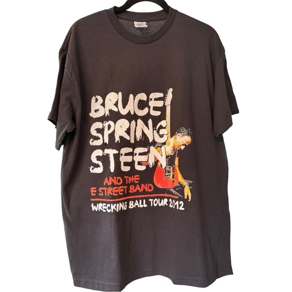 Delta Pro Weight Other - Bruce Springsteen/E Street "Wrecking Ball Tour" 2012  T Shirt Men's LG NWOT